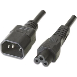 Manhattan Strøm IEC 60320 C5 Strøm IEC 60320 C14 Sort 1.8m Forlængerkabel til strøm > På fjernlager, levevering hos dig 17-06-2022